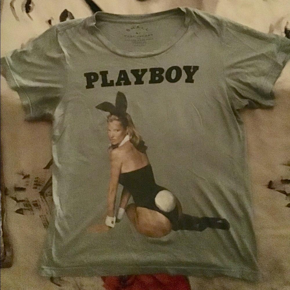 RARE Kate Moss Playboy Marc Jacobs Shirt